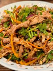 Hand-Torn Chicken: A Steamed Favorite with a Fragrant Sichuan Sauce