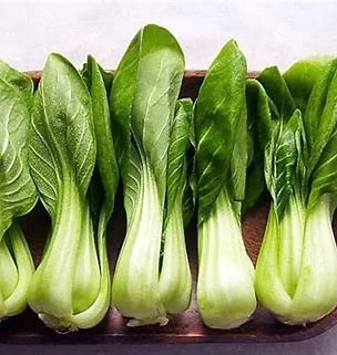 A variety of Chinese leafy greens