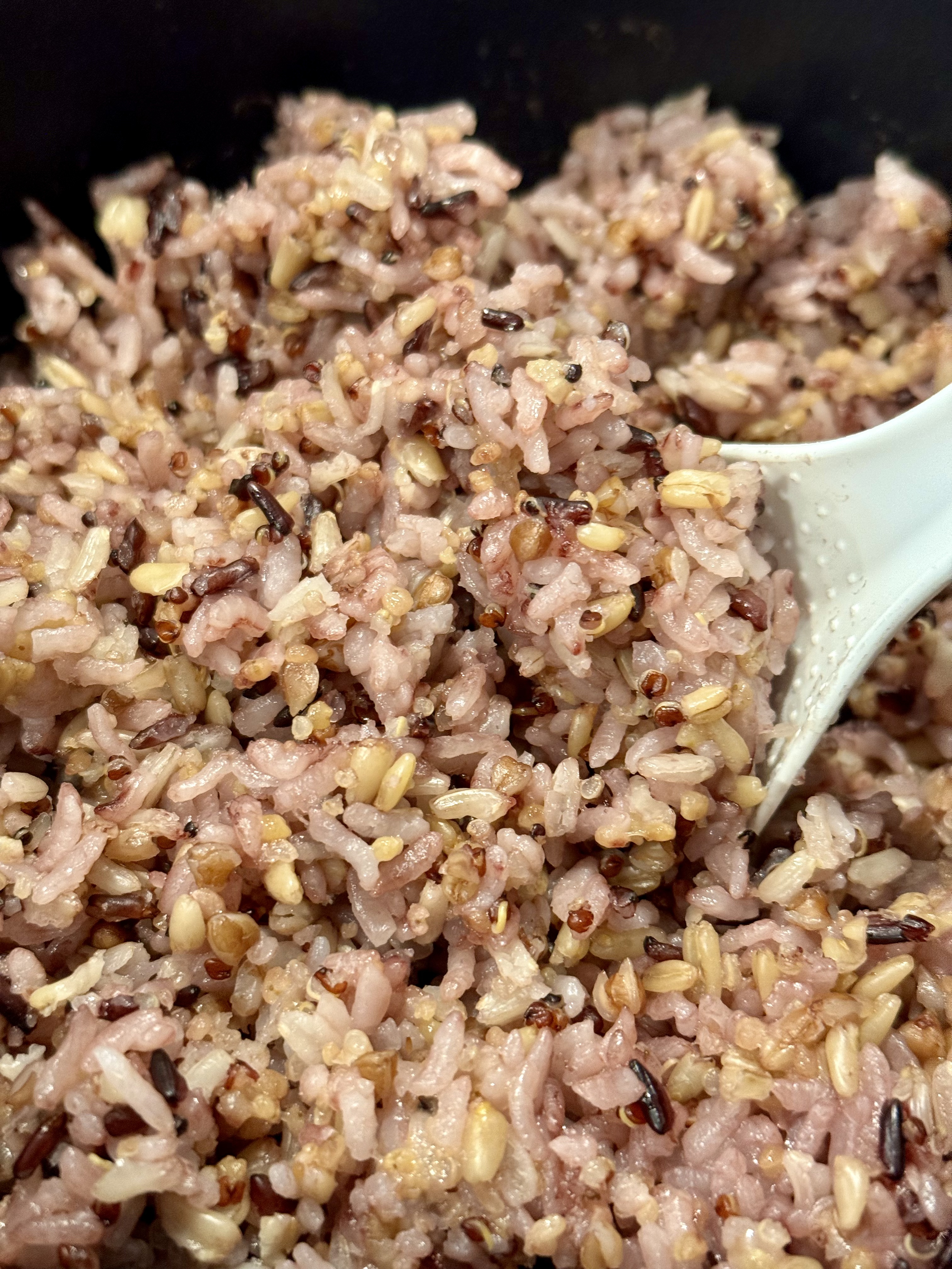 Mixed grain rice