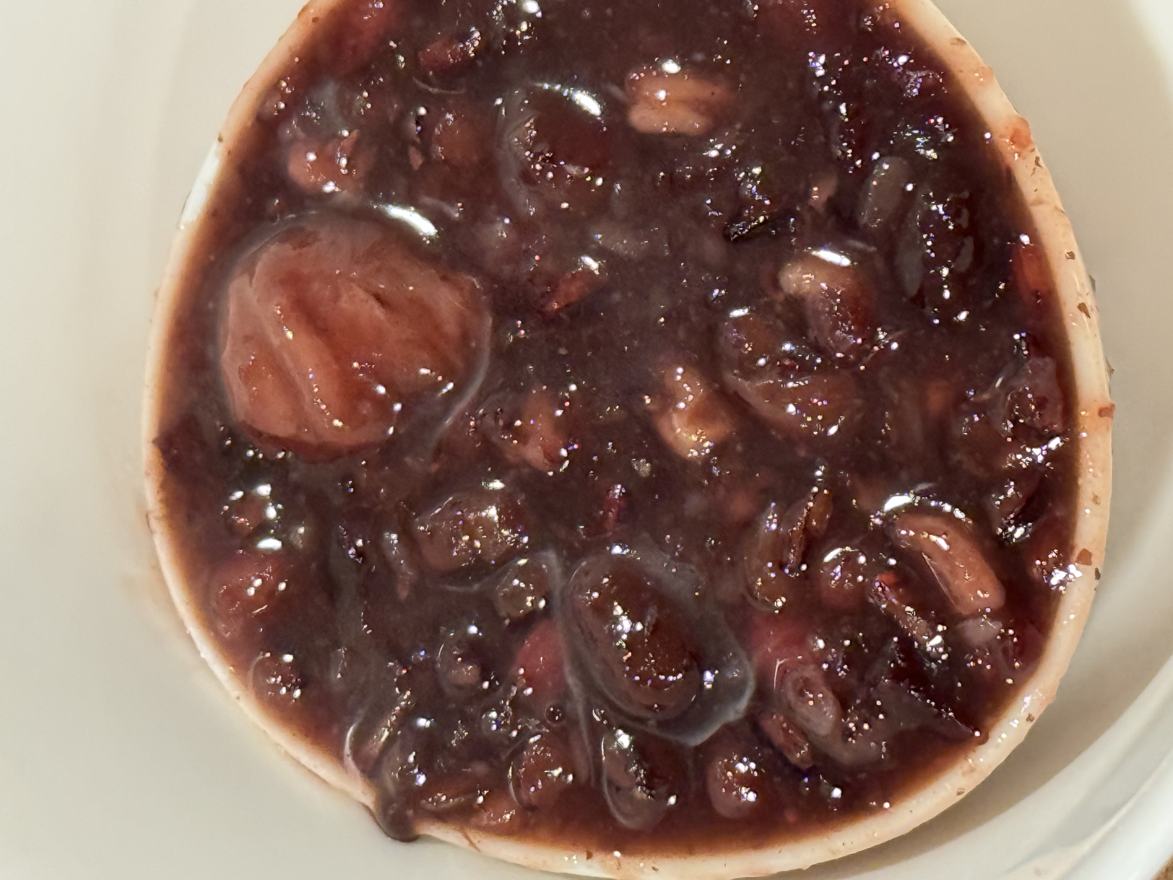 Black rice congee, a warming winter breakfast